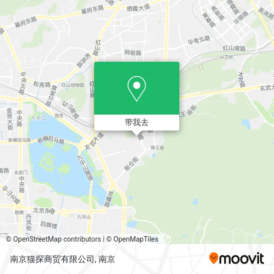 南京猫探商贸有限公司地图