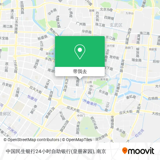中国民生银行24小时自助银行(皇册家园)地图