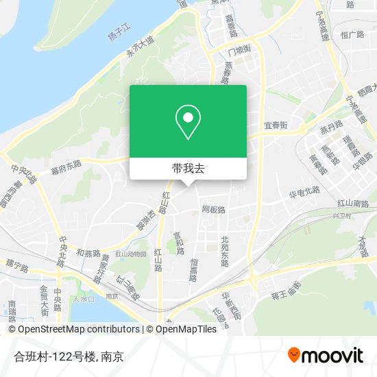 合班村-122号楼地图