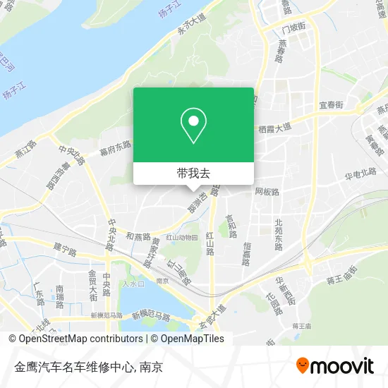 金鹰汽车名车维修中心地图