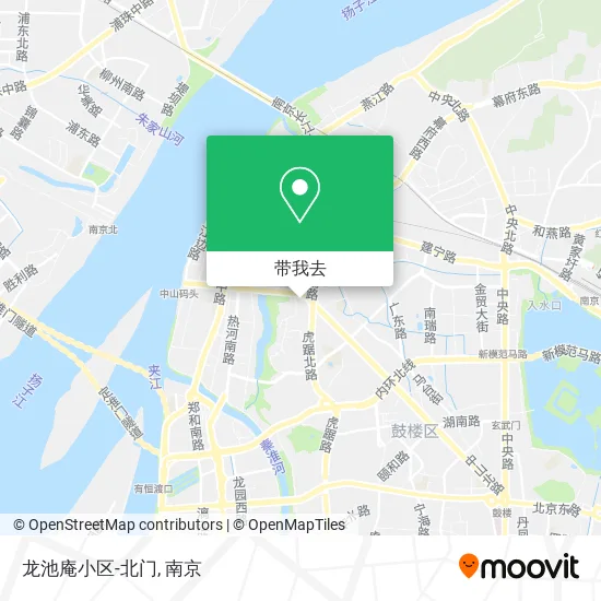 龙池庵小区-北门地图