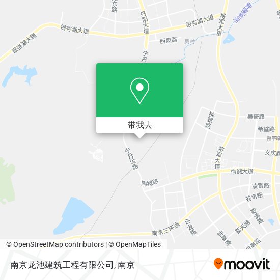 南京龙池建筑工程有限公司地图