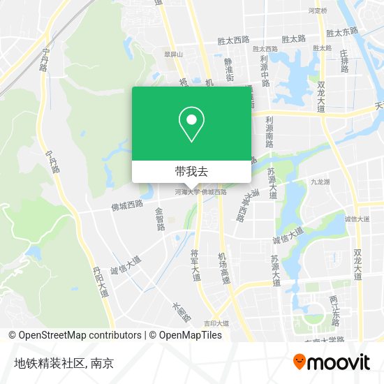 地铁精装社区地图