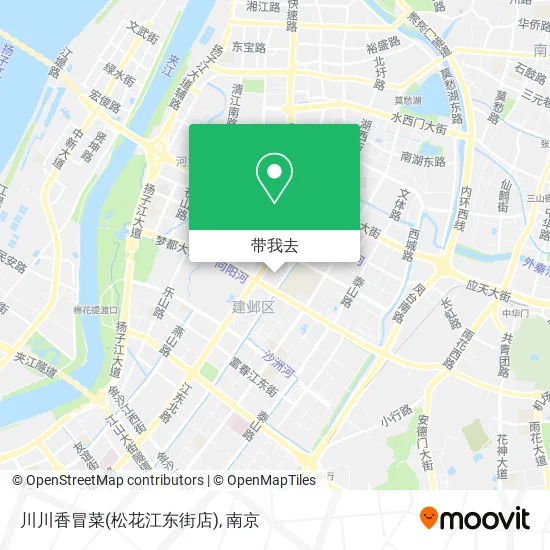 川川香冒菜(松花江东街店)地图