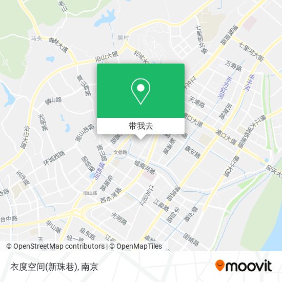 衣度空间(新珠巷)地图