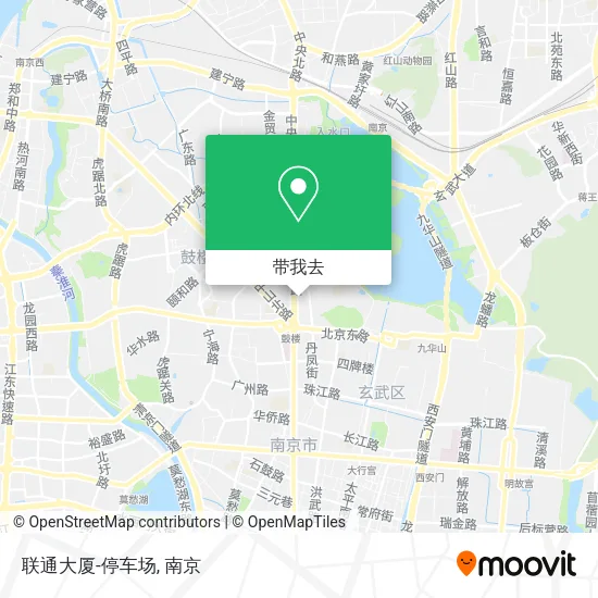 联通大厦-停车场地图