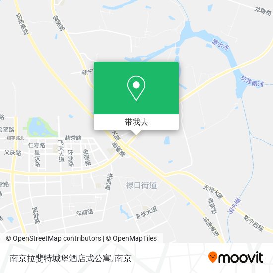 南京拉斐特城堡酒店式公寓地图