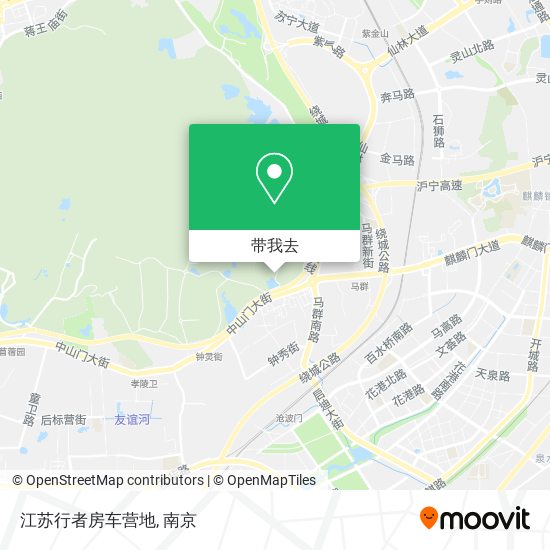 江苏行者房车营地地图