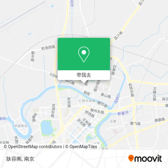 肤容阁地图