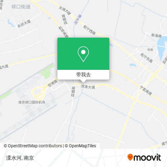 溧水河地图