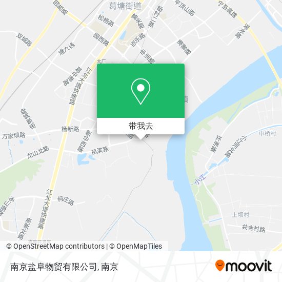 南京盐阜物贸有限公司地图