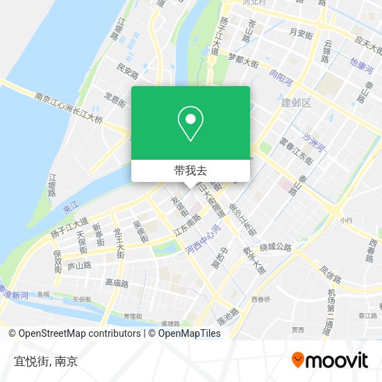 宜悦街地图