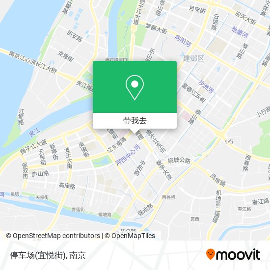 停车场(宜悦街)地图