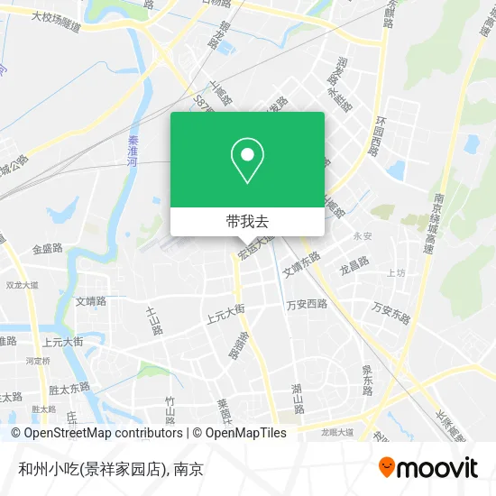 和州小吃(景祥家园店)地图