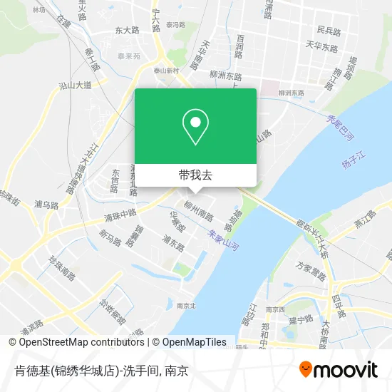 肯德基(锦绣华城店)-洗手间地图