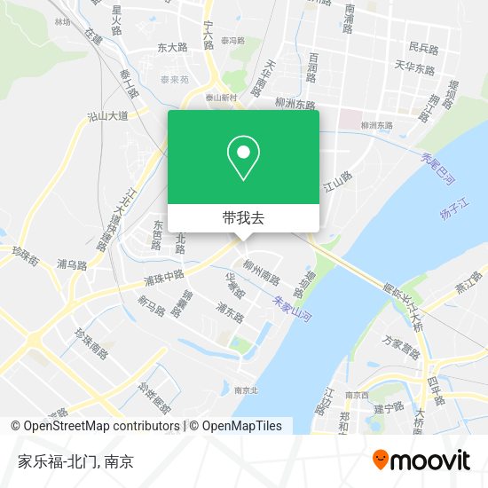 家乐福-北门地图