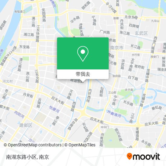 南湖东路小区地图
