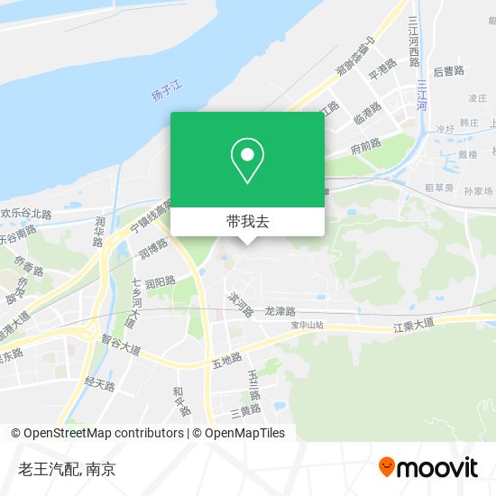 老王汽配地图