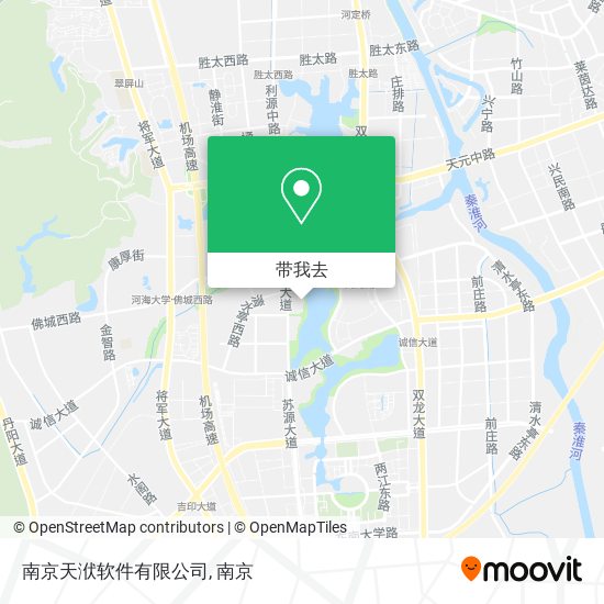 南京天洑软件有限公司地图