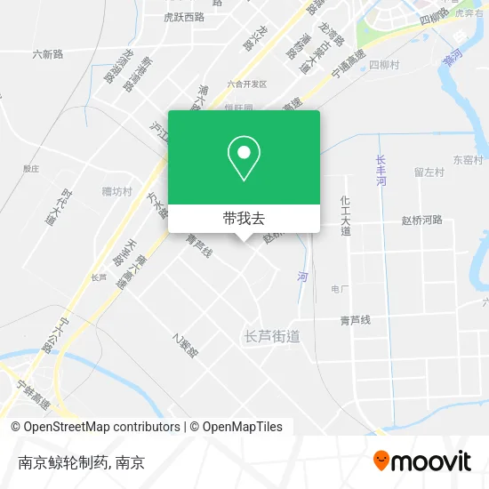 南京鲸轮制药地图