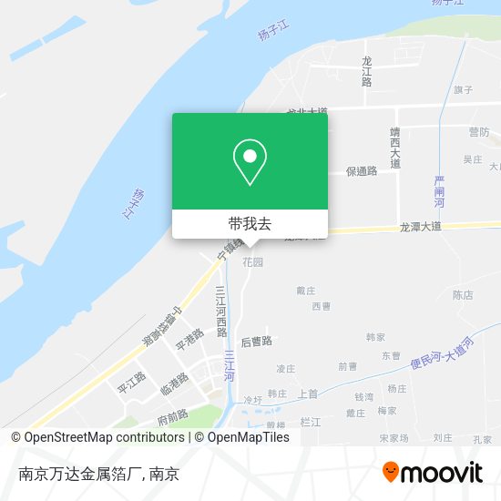 南京万达金属箔厂地图
