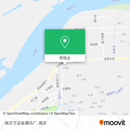 南京万达金属箔厂地图