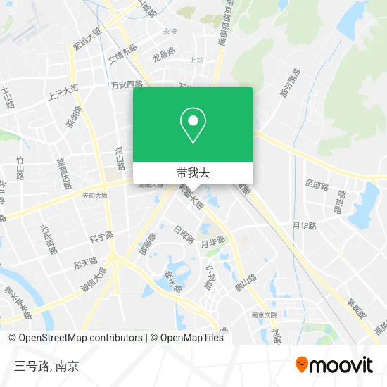 三号路地图