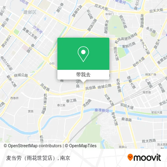 麦当劳（雨花世贸店）地图
