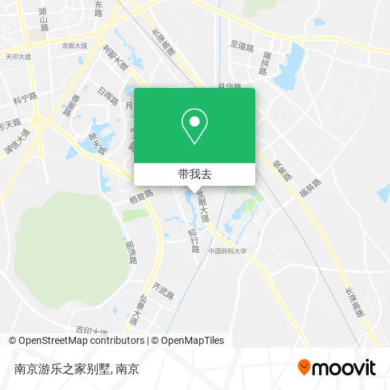 南京游乐之家别墅地图