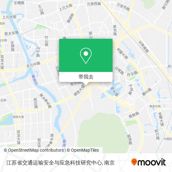 江苏省交通运输安全与应急科技研究中心地图
