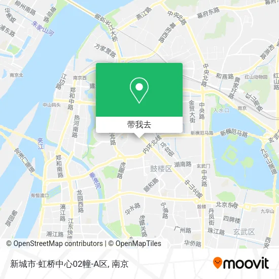 新城市·虹桥中心02幢-A区地图