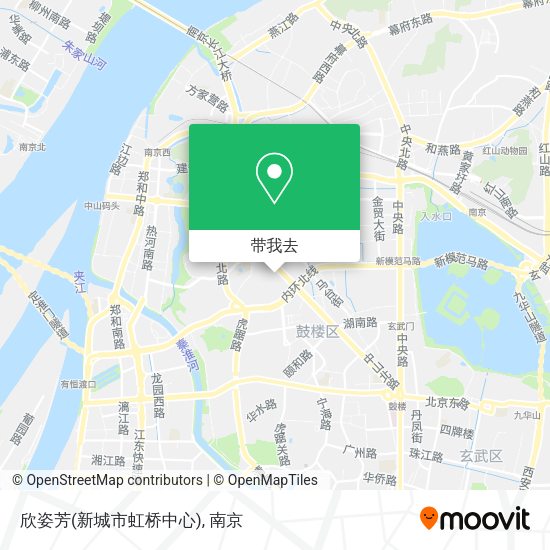 欣姿芳(新城市虹桥中心)地图