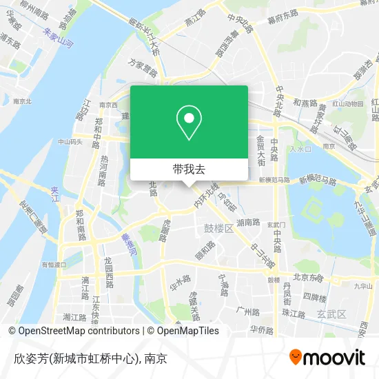 欣姿芳(新城市虹桥中心)地图