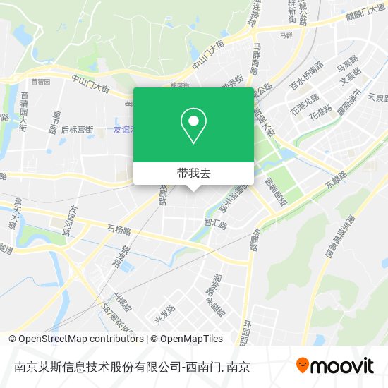 南京莱斯信息技术股份有限公司-西南门地图