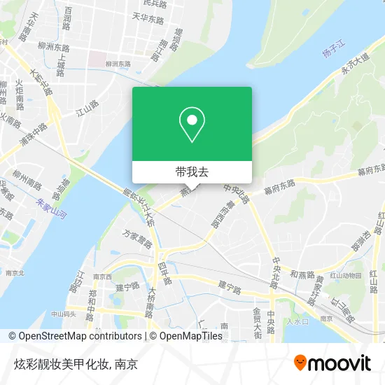 炫彩靓妆美甲化妆地图