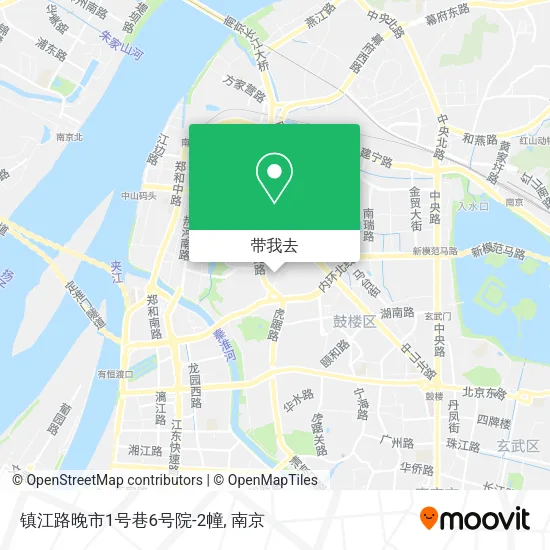 镇江路晚市1号巷6号院-2幢地图
