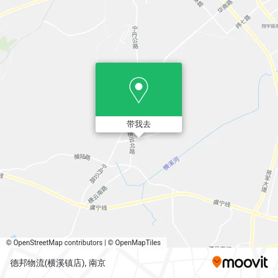 德邦物流(横溪镇店)地图