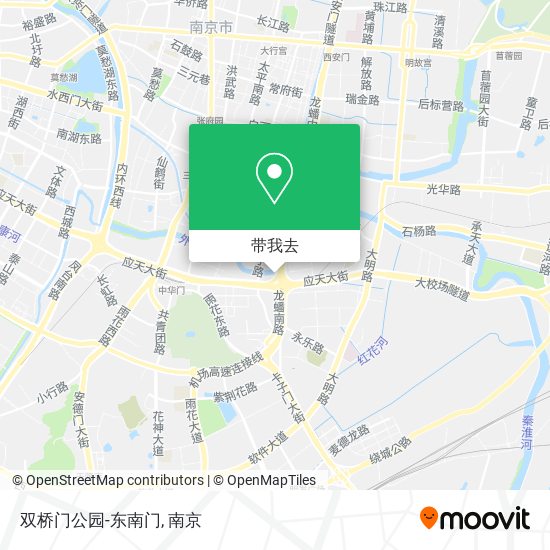 双桥门公园-东南门地图