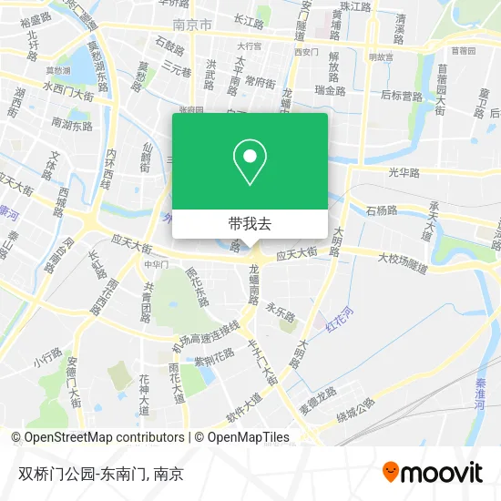 双桥门公园-东南门地图