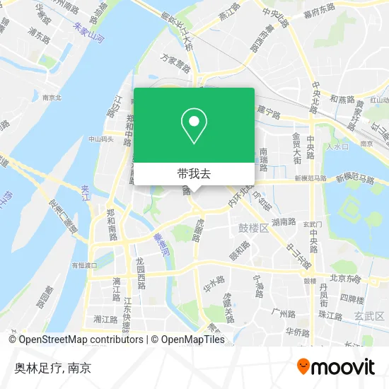 奥林足疗地图