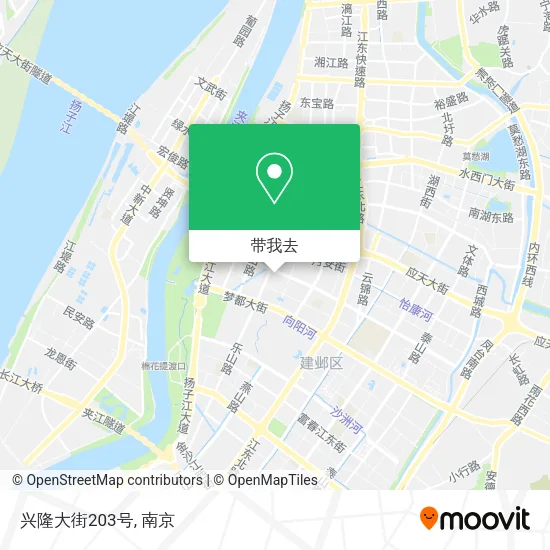 兴隆大街203号地图
