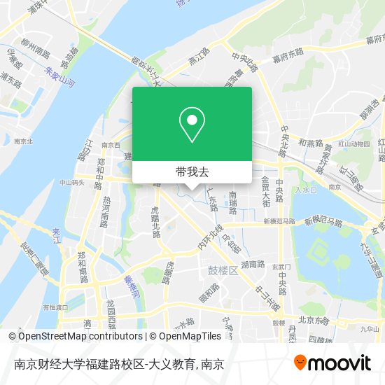 南京财经大学福建路校区-大义教育地图