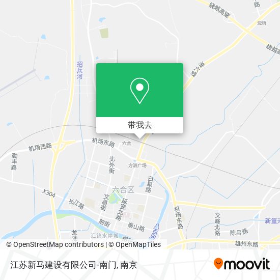 江苏新马建设有限公司-南门地图