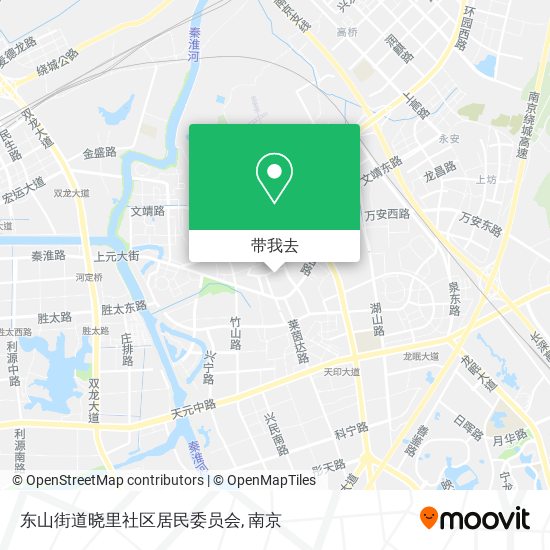 东山街道晓里社区居民委员会地图