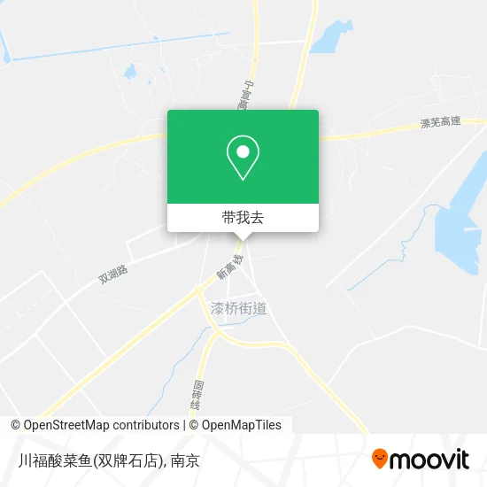 川福酸菜鱼(双牌石店)地图