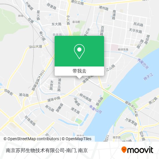 南京苏邦生物技术有限公司-南门地图