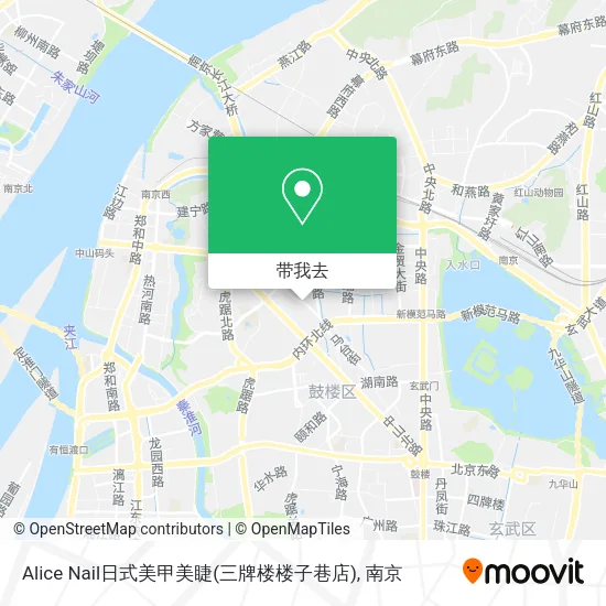 Alice Nail日式美甲美睫(三牌楼楼子巷店)地图