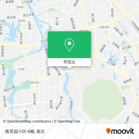 雍景园小区-6幢地图