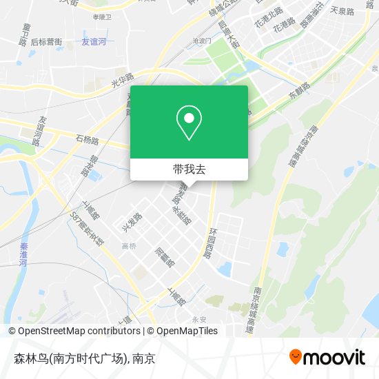 森林鸟(南方时代广场)地图