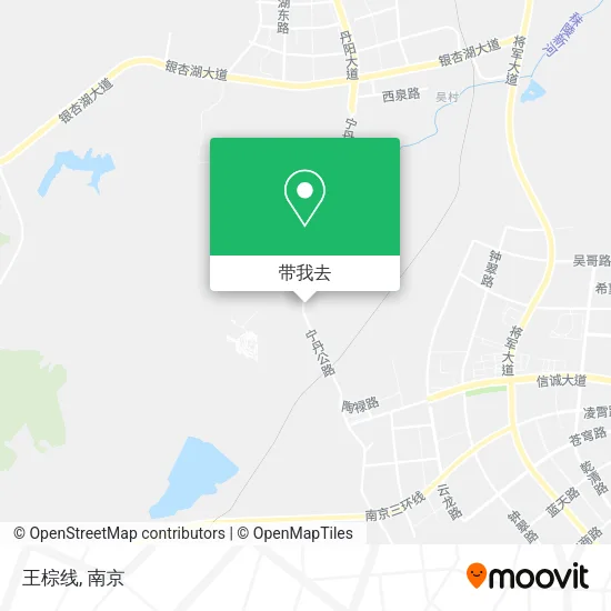王棕线地图
